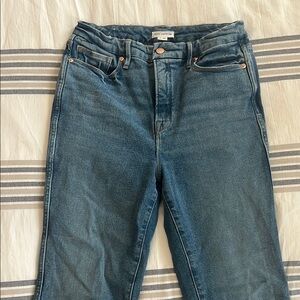 Good American High Rise Blue Jeans